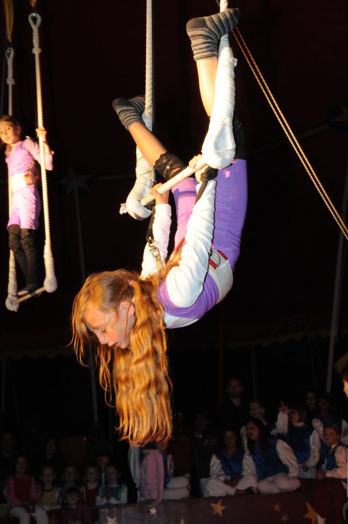 stage de cirque à valmeinier