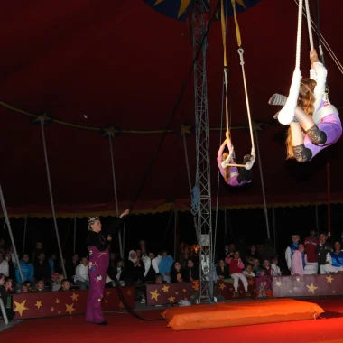 stage de cirque à valmeinier